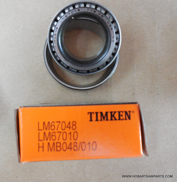 Timken Upper Bearing BR-2-27 for Hobart 5514 & 5614 Saws MB048/010